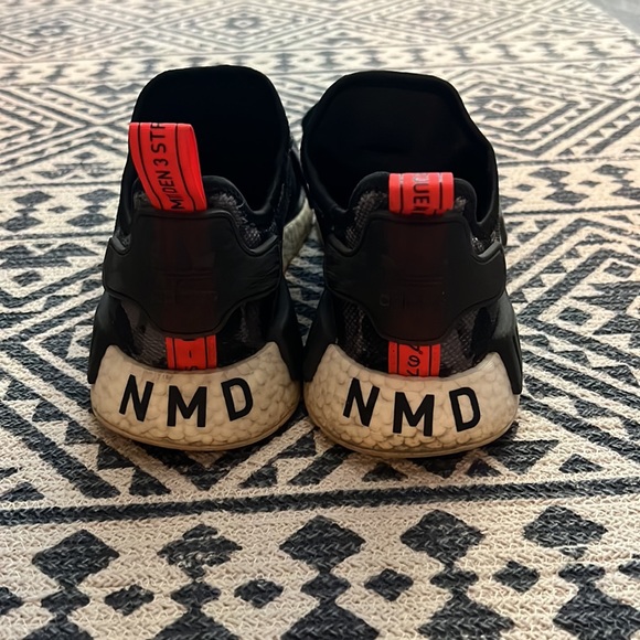 Adidas NMDs size 10-1/2 used - Picture 3 of 4